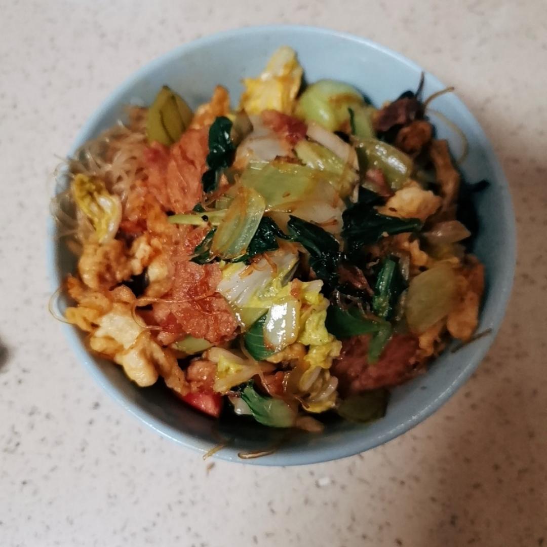 好吃停不下的炒米粉/炒粉干