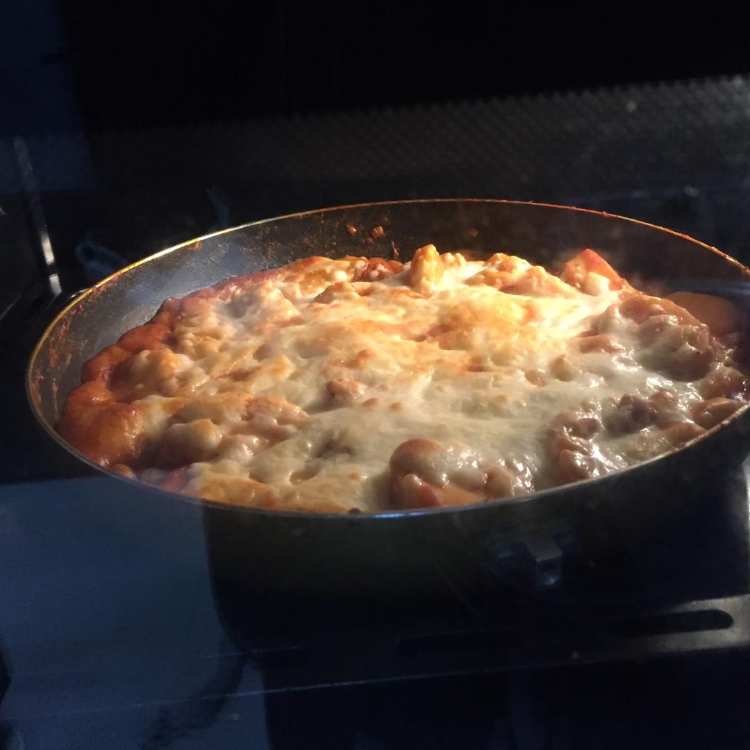辣鸡肉芝士年糕
