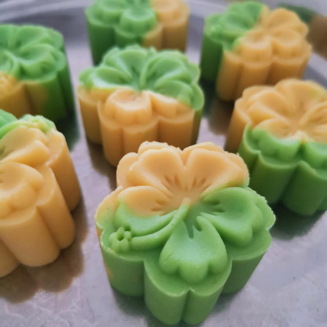 流心绿豆糕