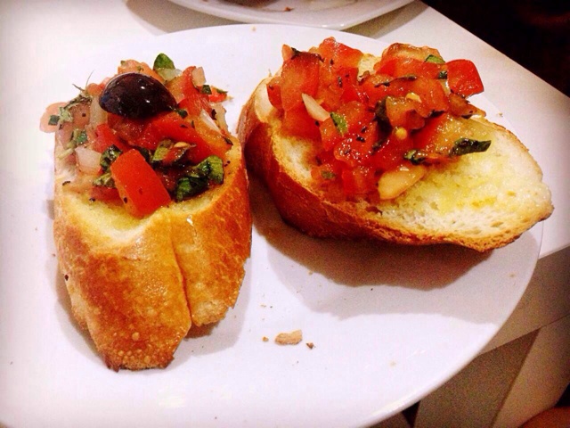 圣诞头盘：意大利bruschetta