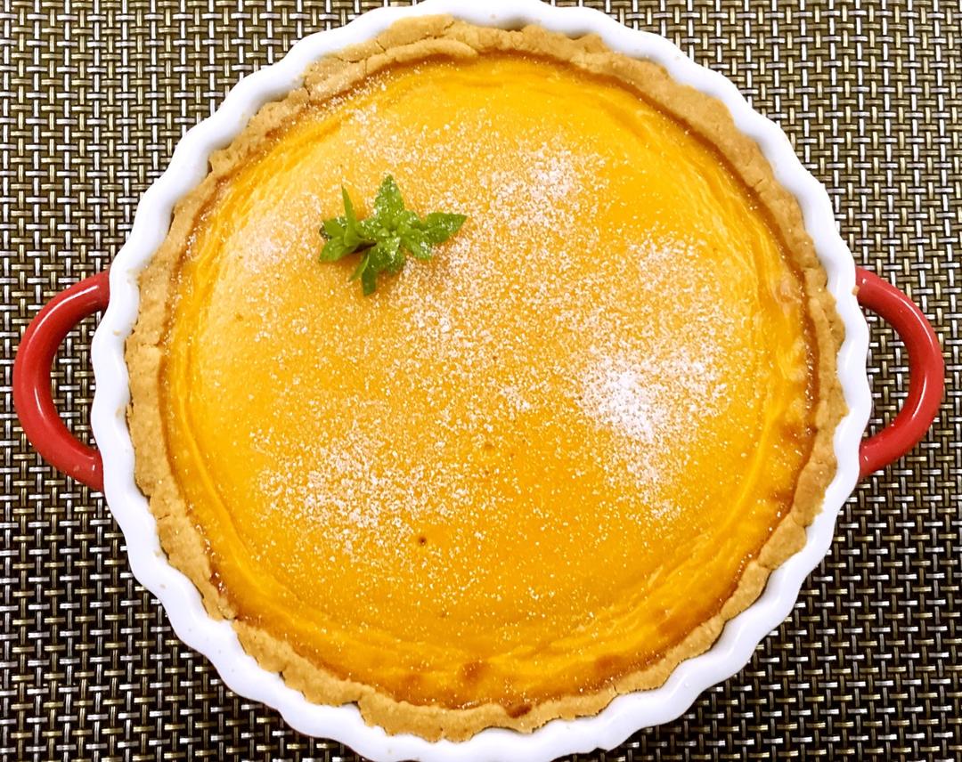 秋季时令小甜品——奶香南瓜派