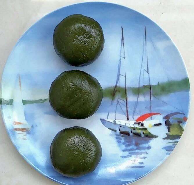 青团（豆沙艾草青团）