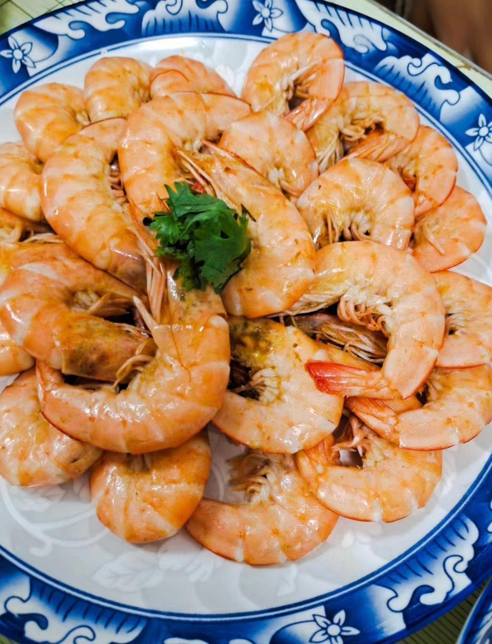 白灼虾（不放水）