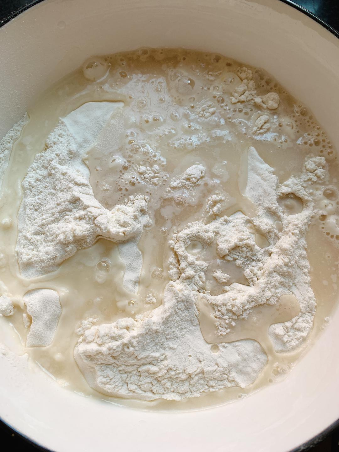 纯奶手撕吐司的做法 步骤1