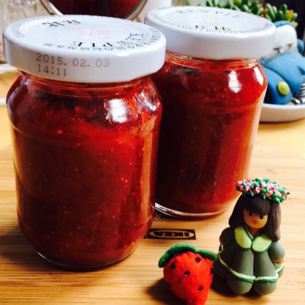 自制无添加草莓酱