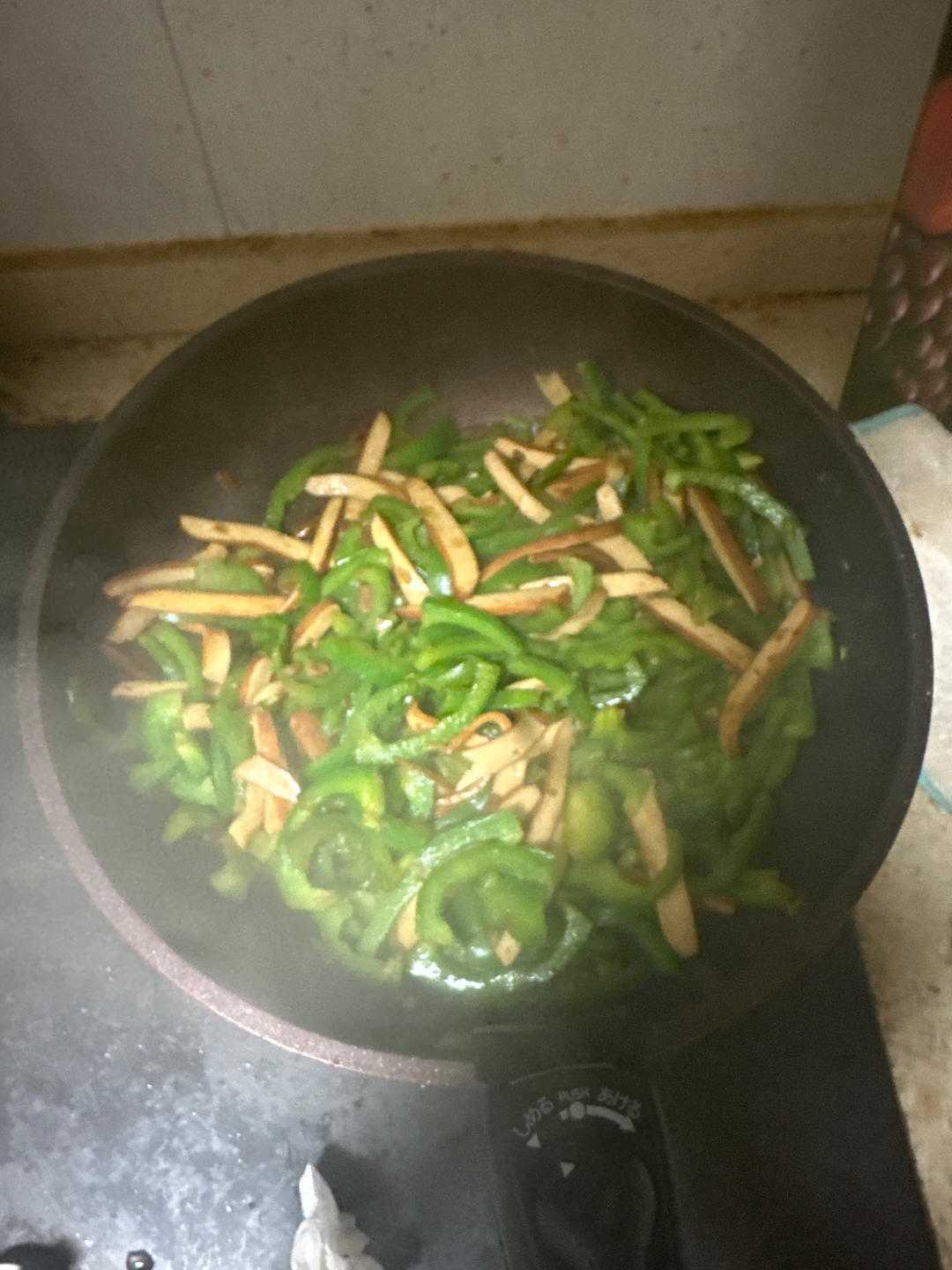 青椒豆腐干