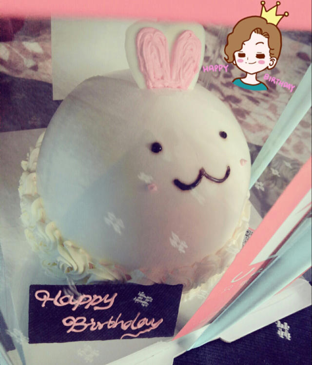 3D兔子蛋糕