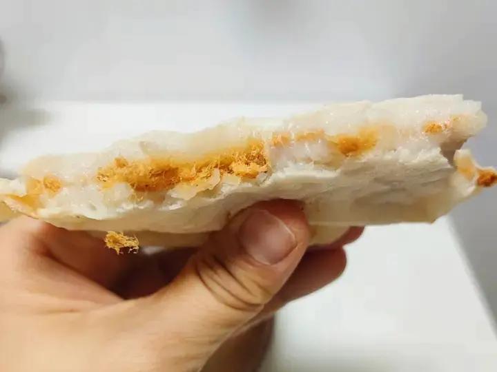 消耗糯米粉不粘手简餐 2.0 ｜热压机糯米饼｜料随便加
