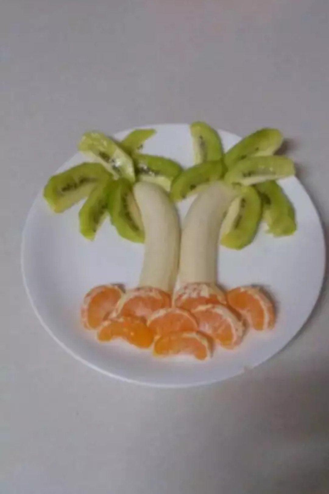 海岛风水果拼盘