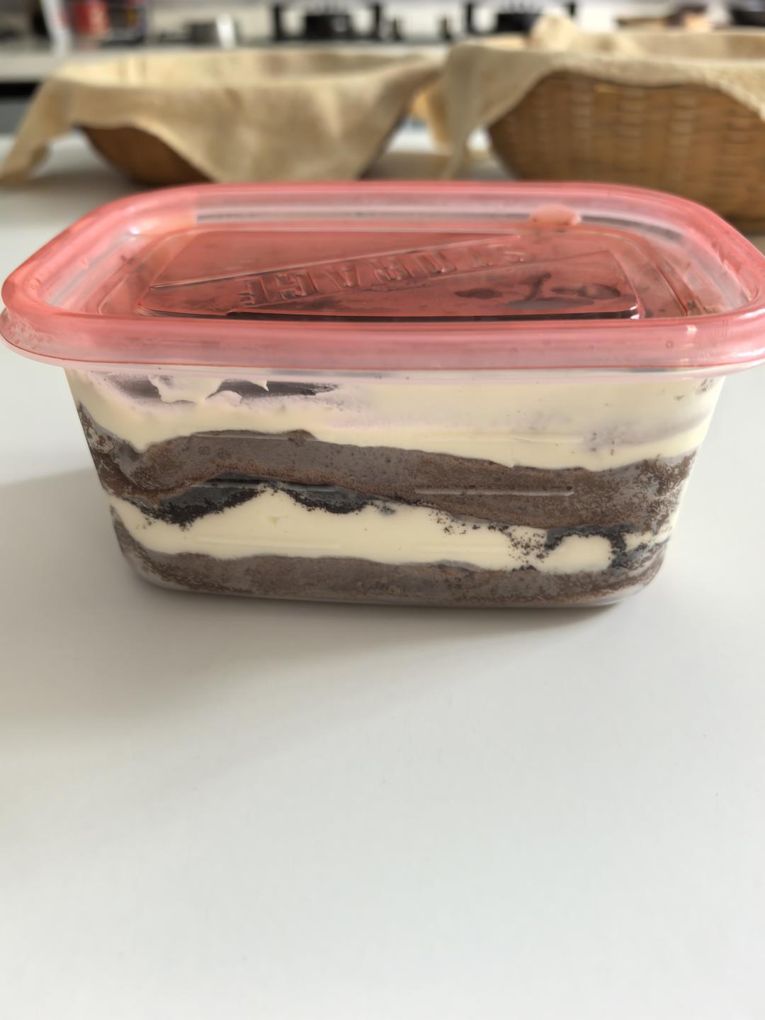 好吃到流泪的奥利奥咸奶油盒子蛋糕