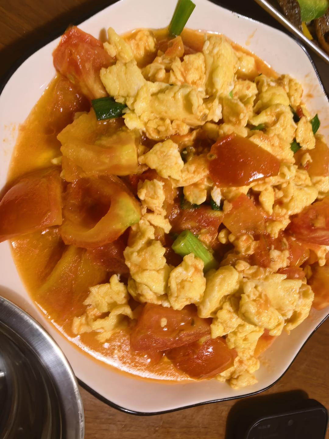 西红柿炒鸡蛋