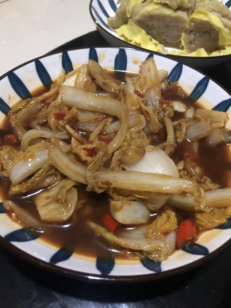 【辣炒娃娃菜】简单下饭，比吃肉还香