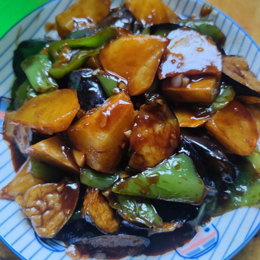 超级下饭的地三鲜