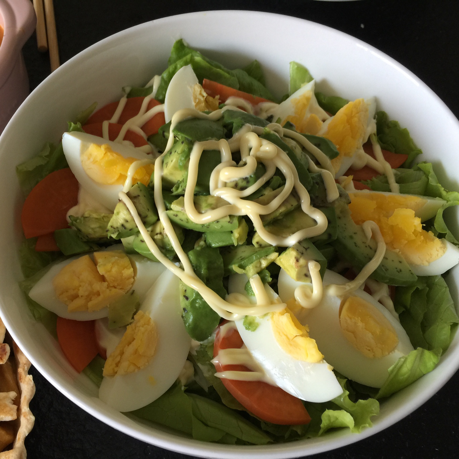 早餐之牛油果鸡蛋沙拉