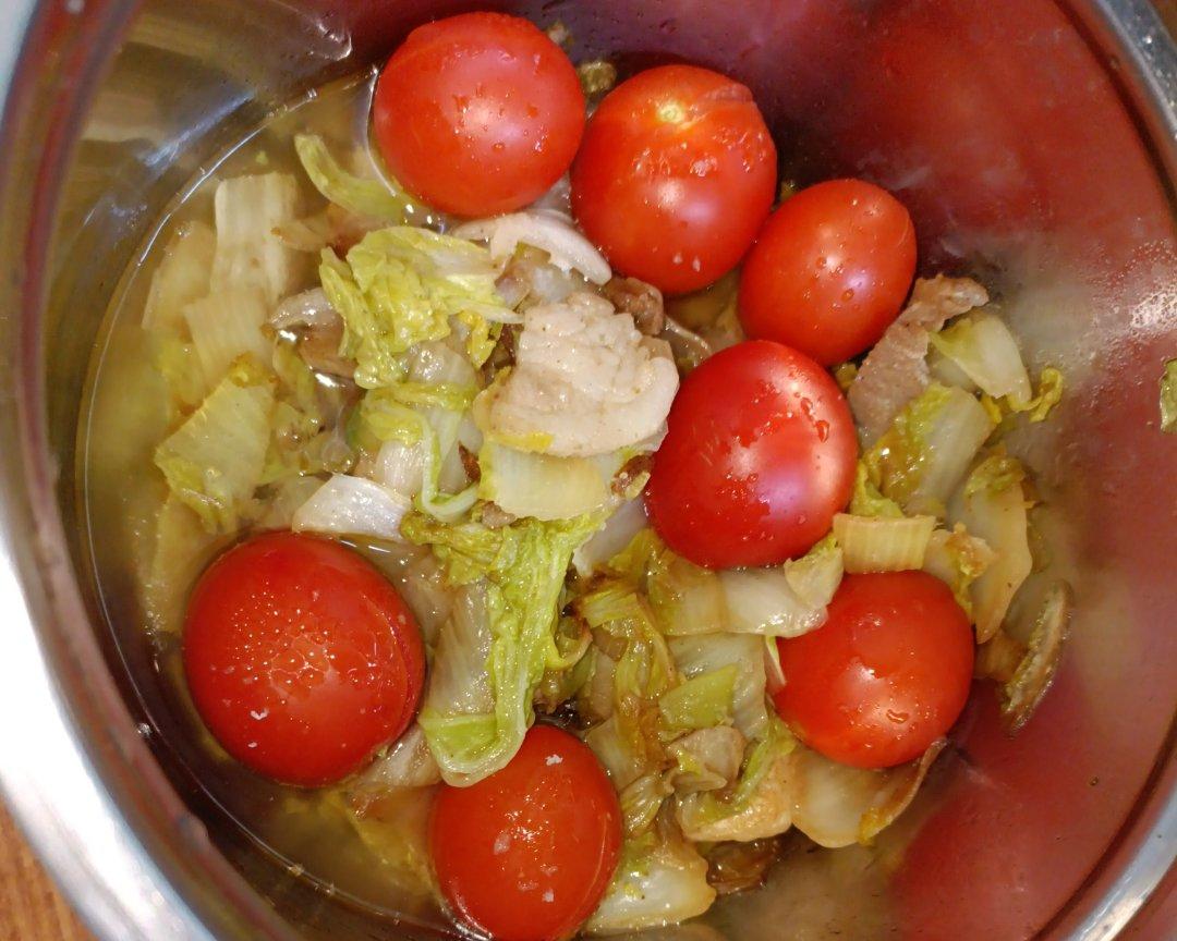 娃娃菜炒肉片