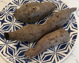 椰香紫薯馒头卷的做法 步骤1