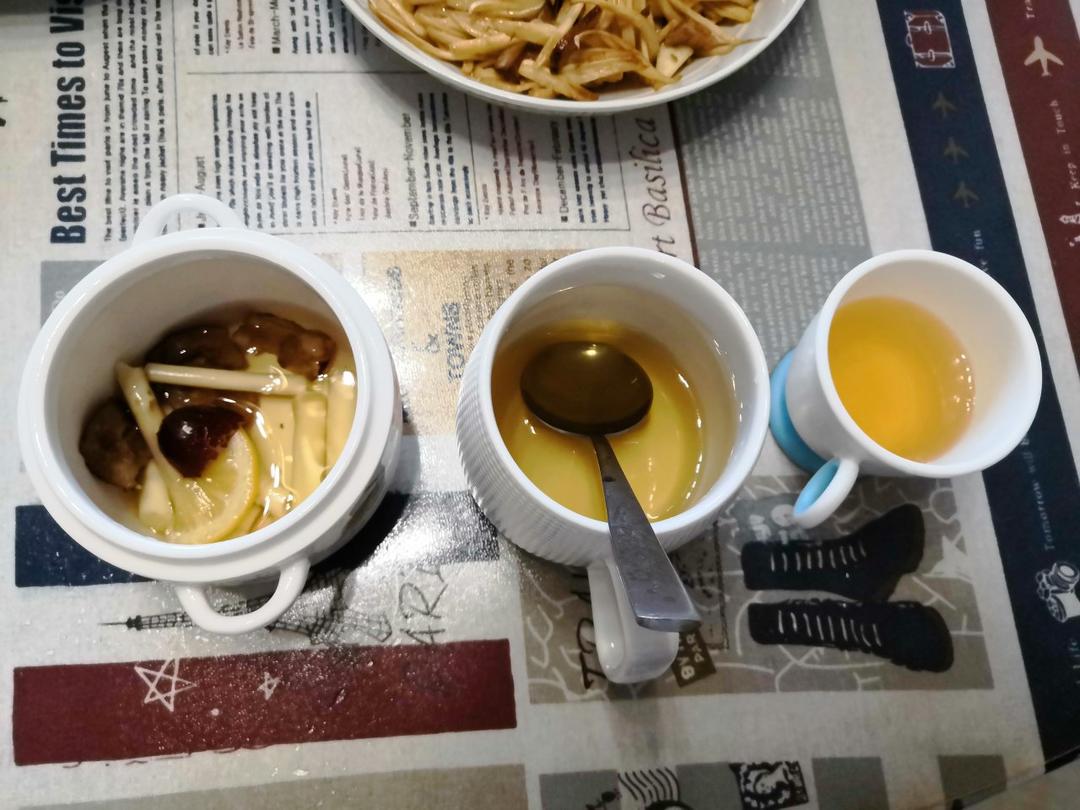香茅红枣柠檬茶