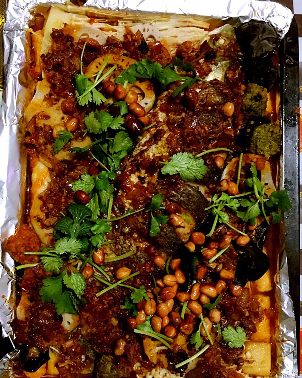 平底锅烤鱼（麻辣）