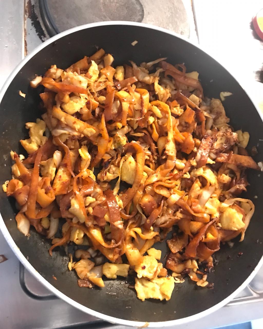 鸡蛋炒饼