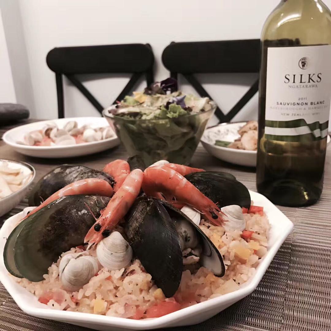 【曼食慢语】Seafood Paella 西班牙海鲜饭