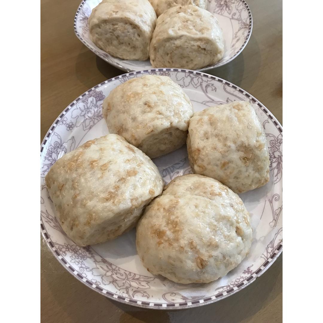 牛奶燕麦馒头【曼食慢语】