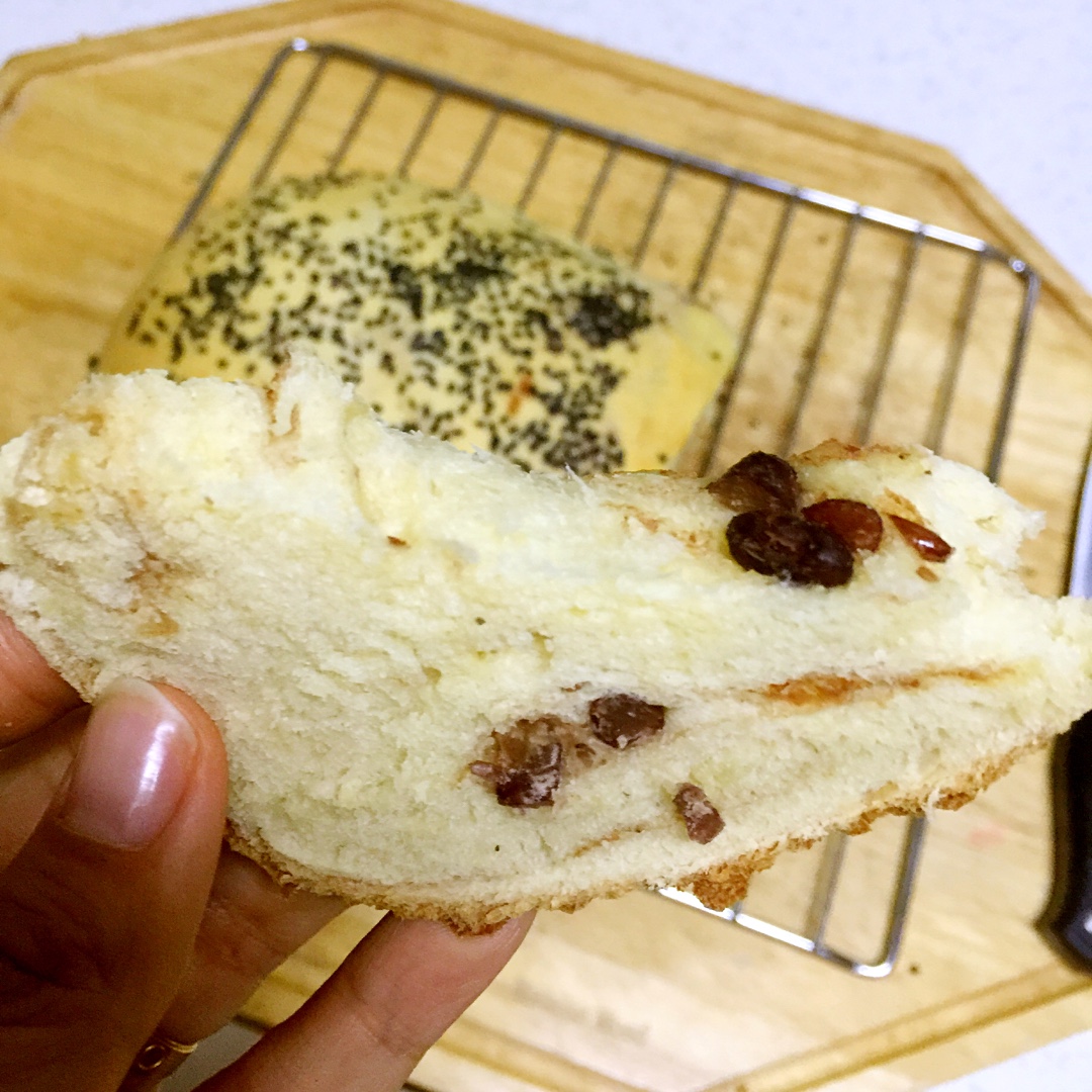 面包机版奶香蜜豆吐司