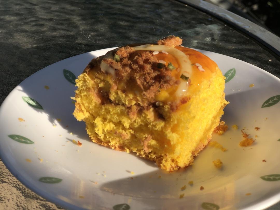 南瓜肉松小吐司