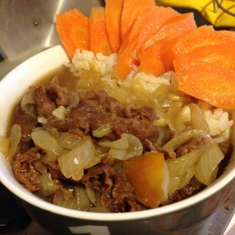 sebasstian做的吉野家牛肉饭牛丼