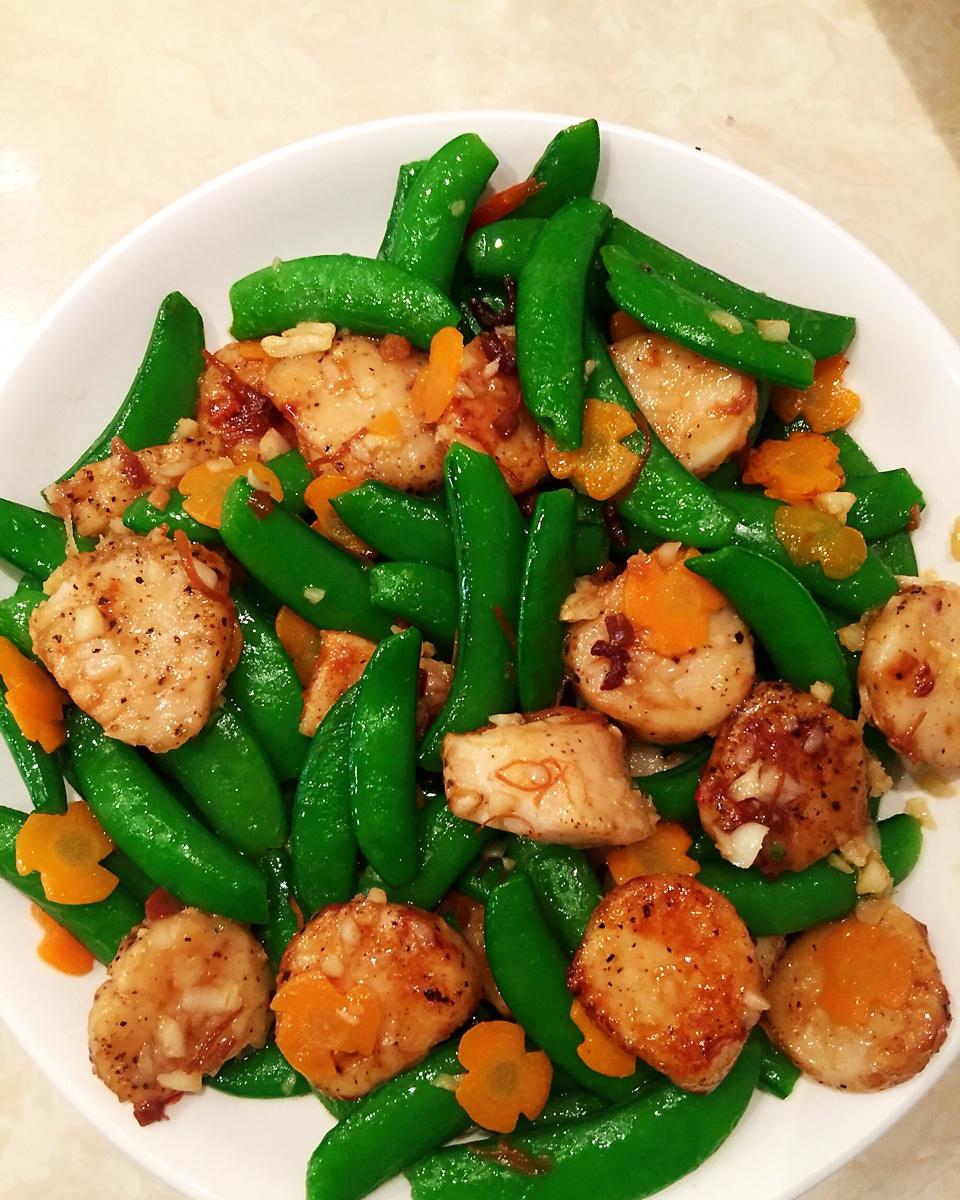 XO酱炒西芹带子