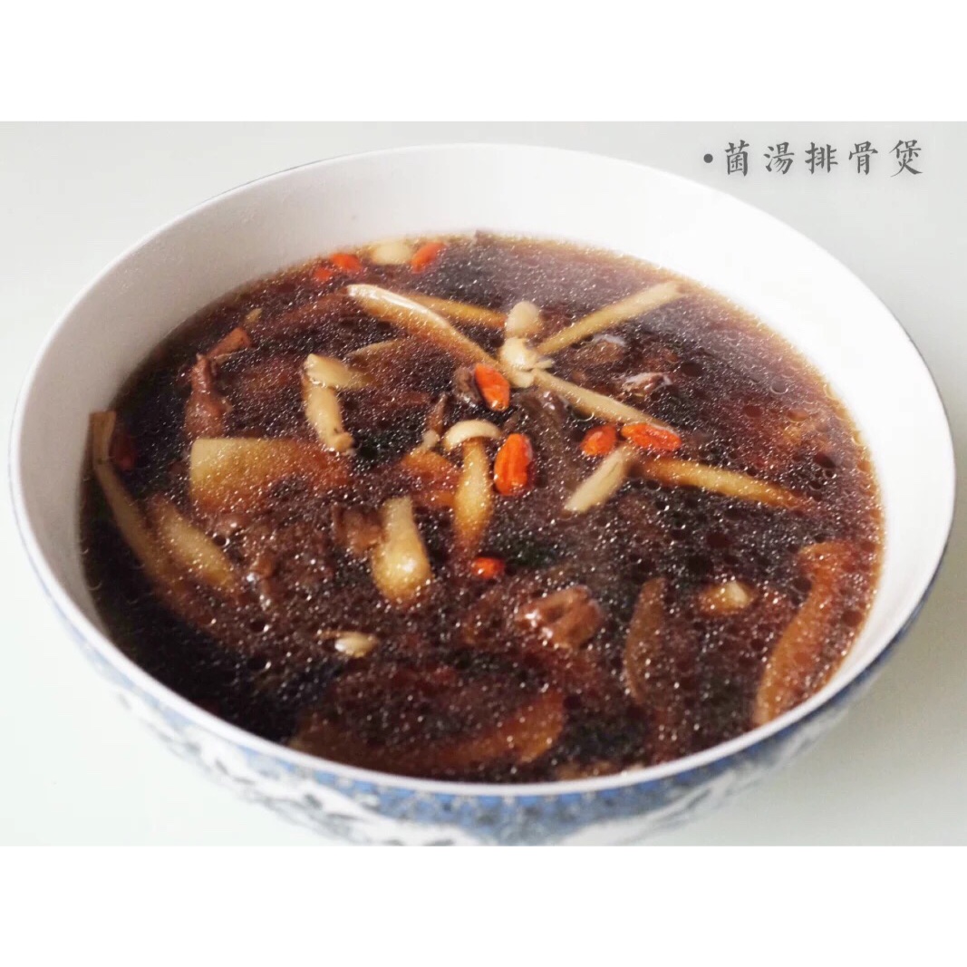 养生排骨菌汤