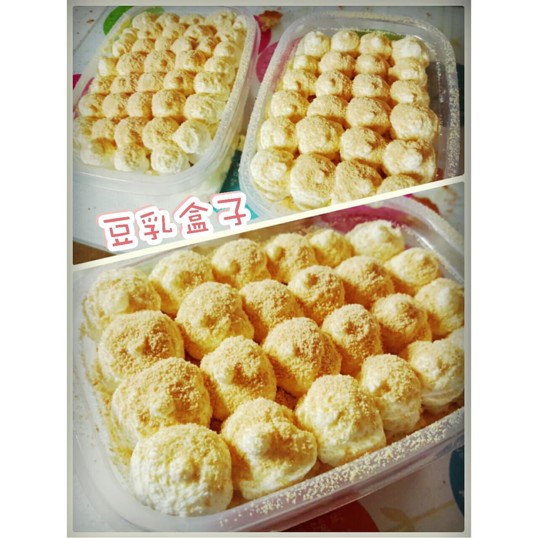 网红日式豆乳盒子蛋糕