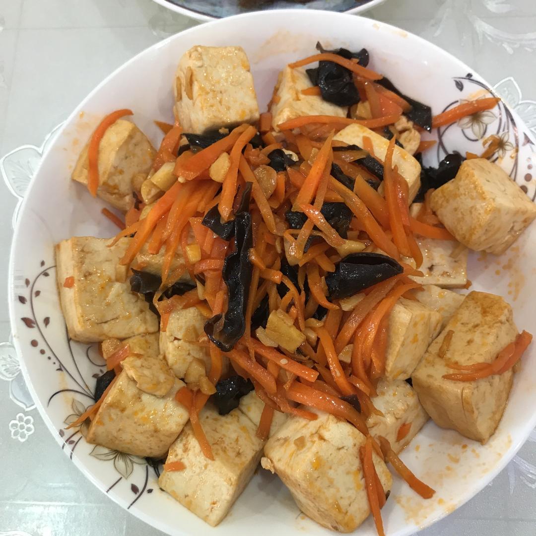 酸甜素炒豆腐