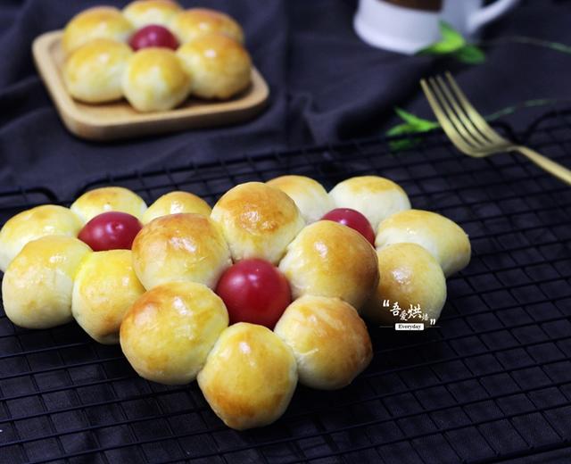 酸奶花型面包的做法