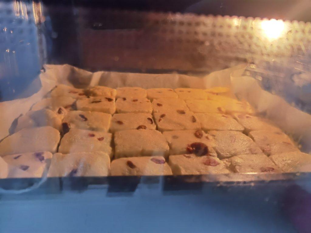 低糖少油版蔓越莓饼干