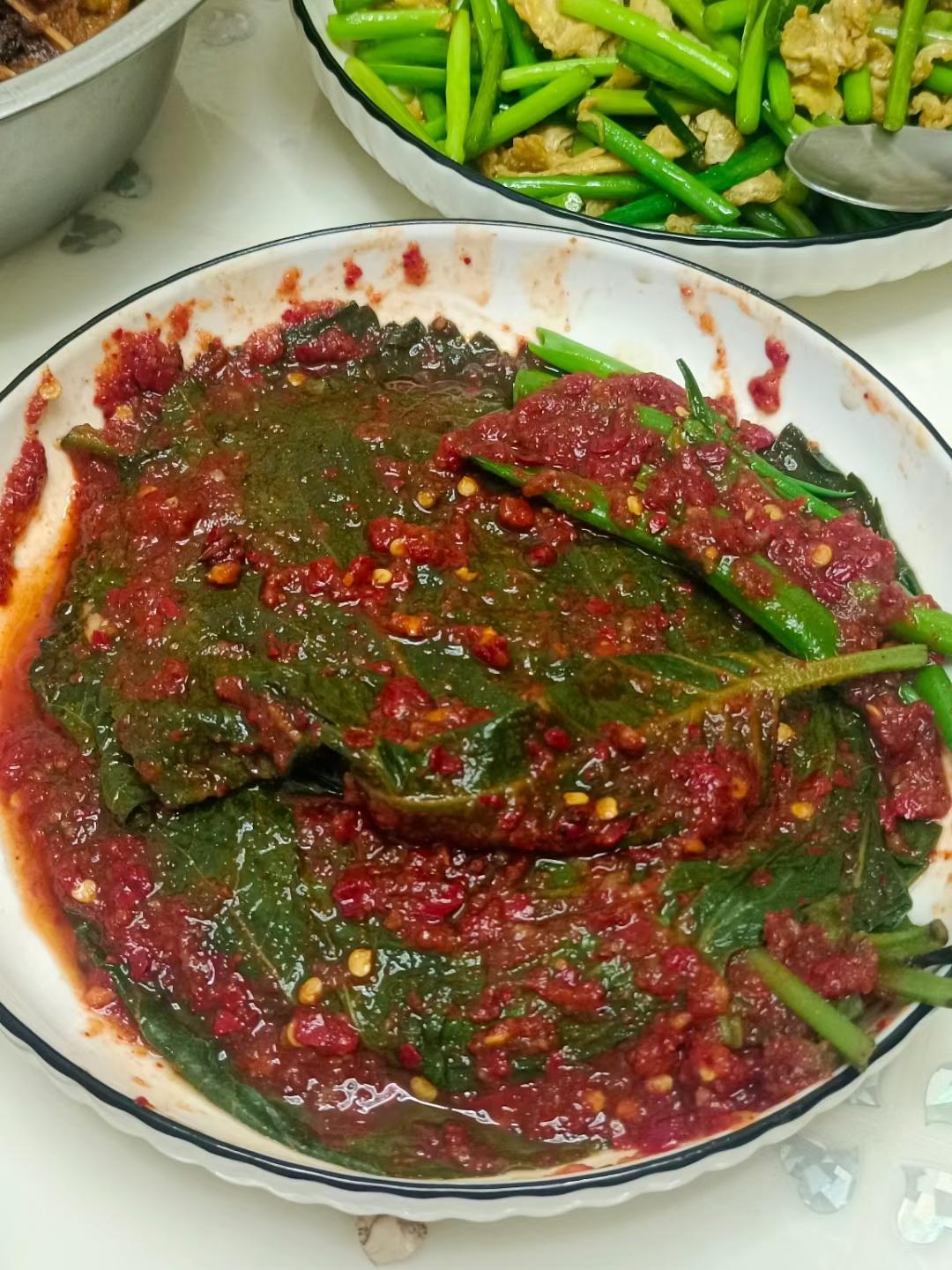 朝鲜族苏子叶咸菜