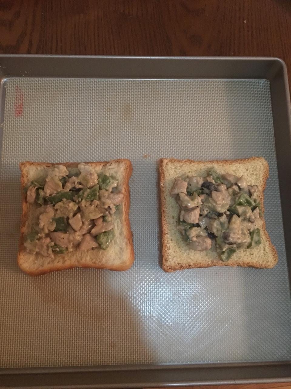意式鸡肉吐司