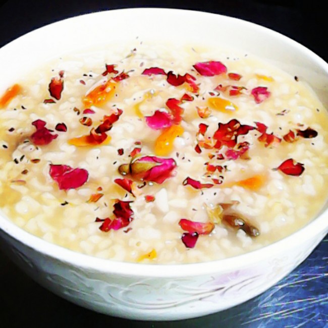 飘旭儿做的玫瑰粥