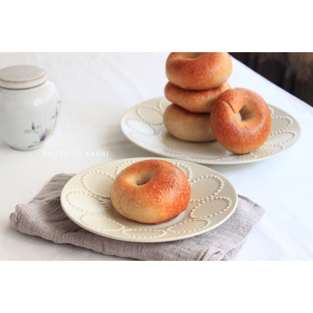 100%天然酵母贝果 - sourdough bagels