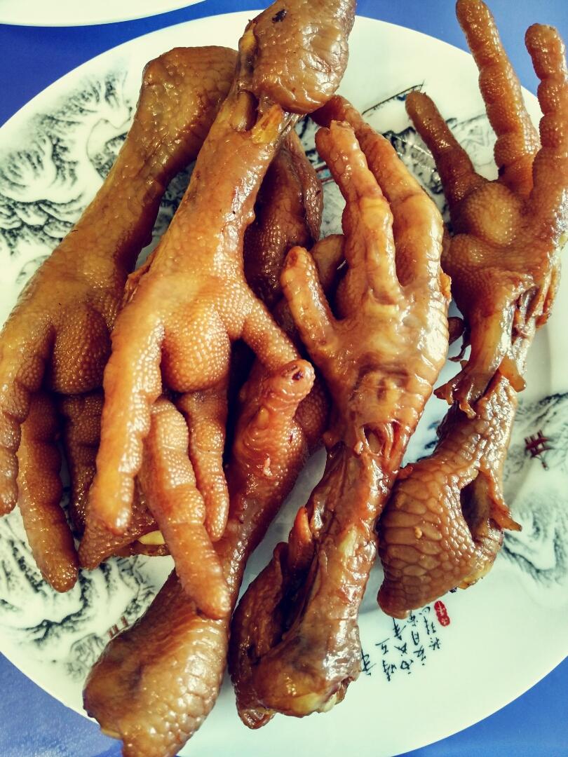 香辣卤鸡爪