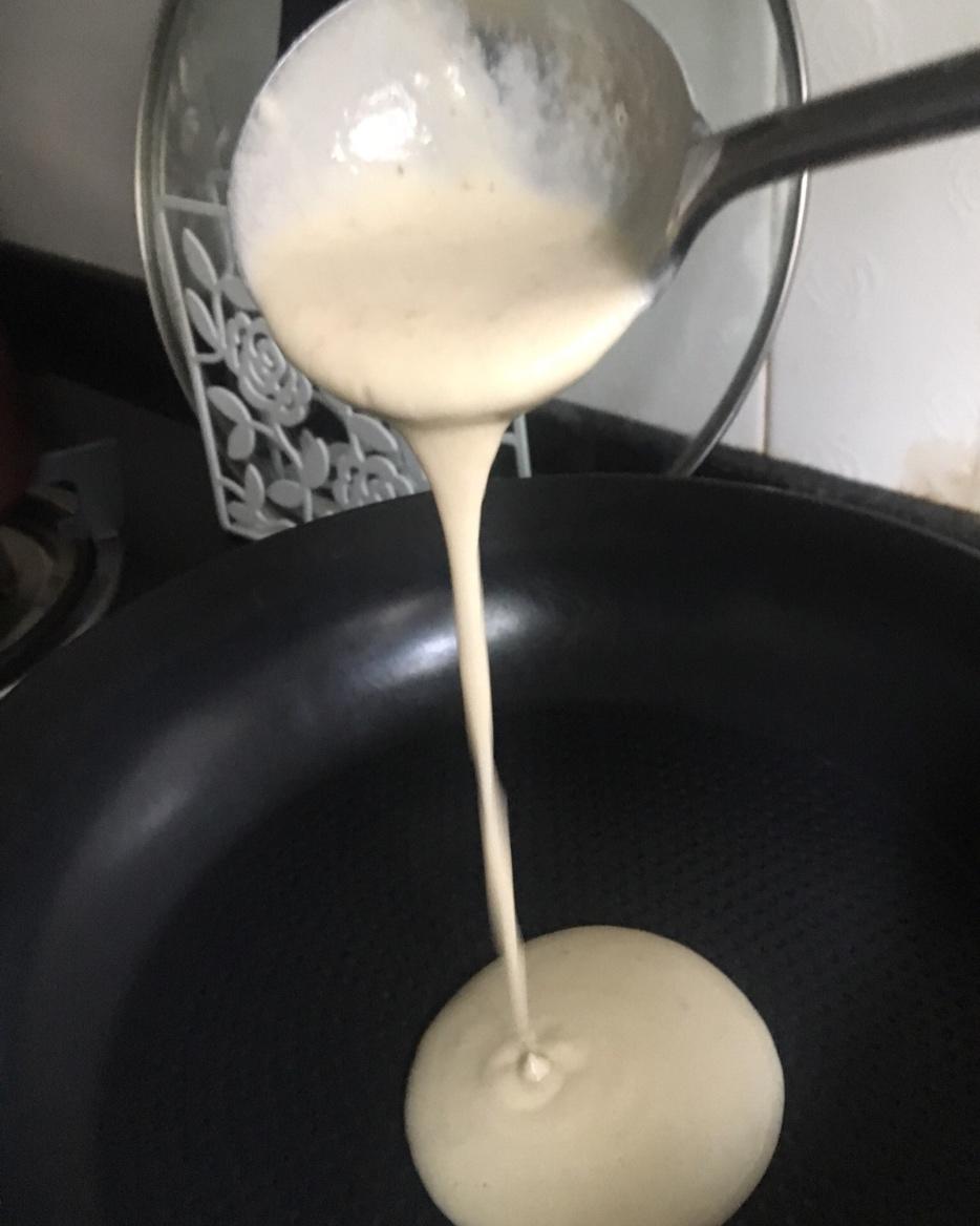 无油无糖香蕉松饼