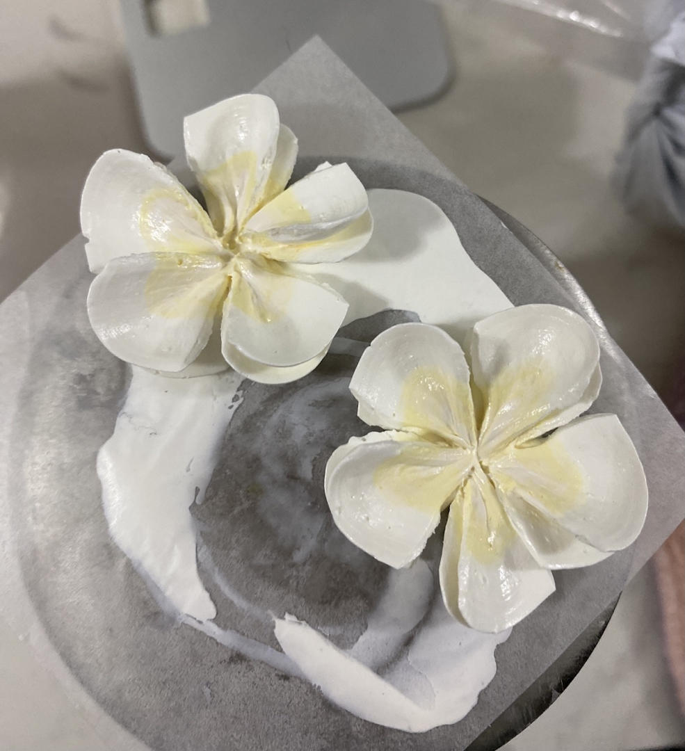 韩式裱花之五瓣花详细制作方法