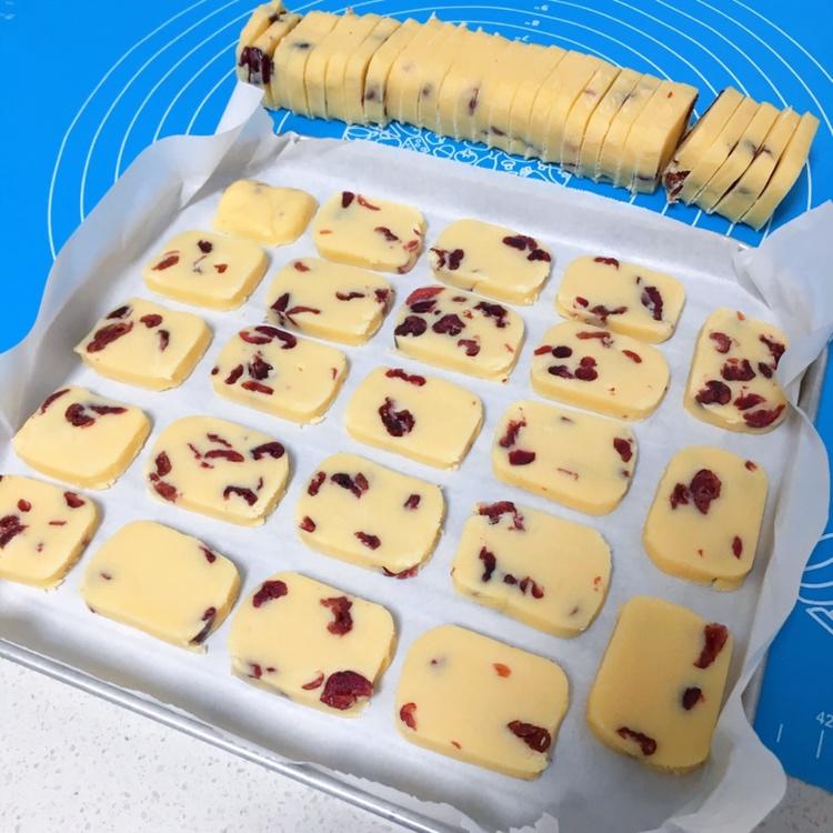 低糖少油版蔓越莓饼干