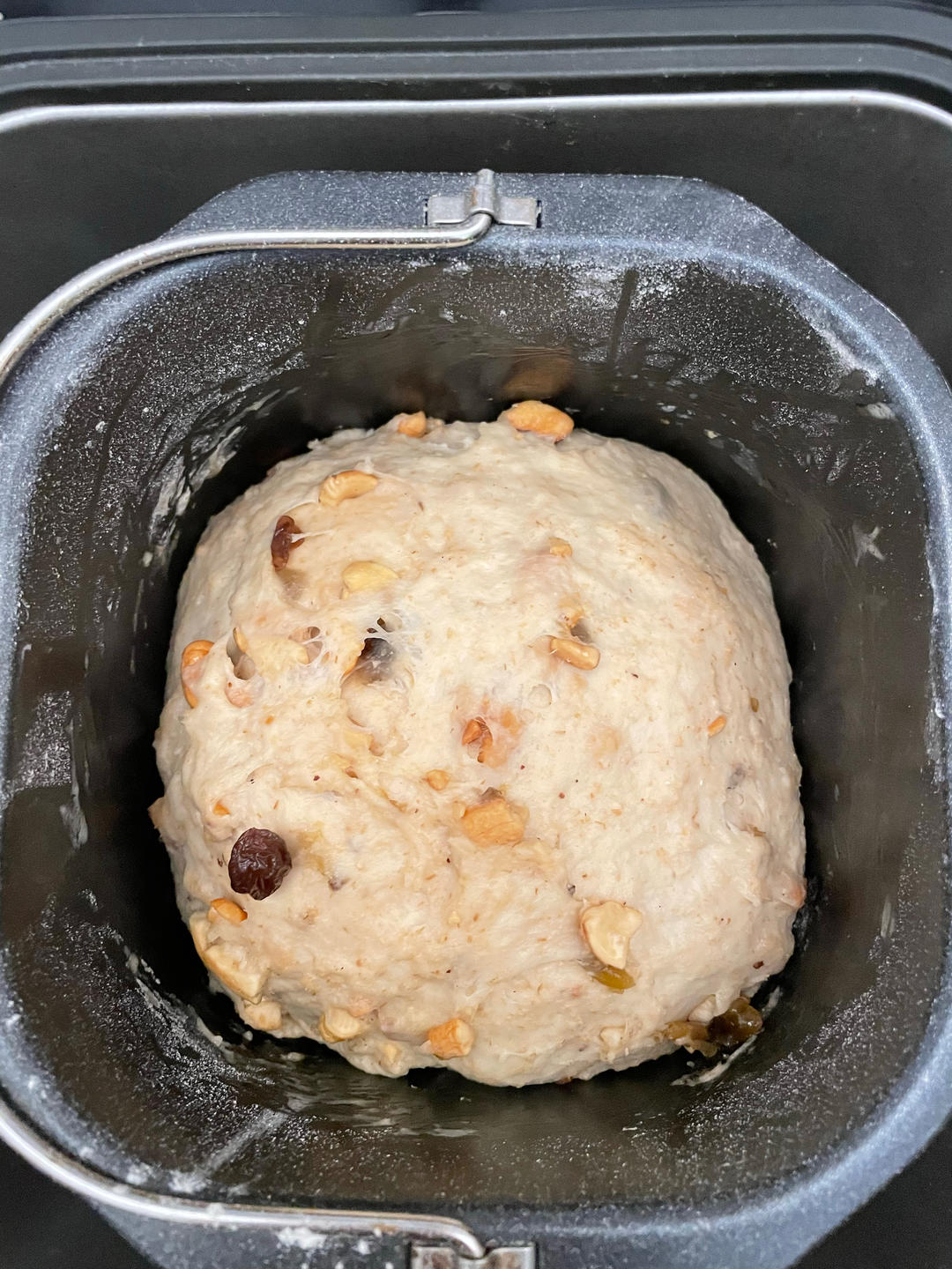 全麦蔓越莓核桃软欧包