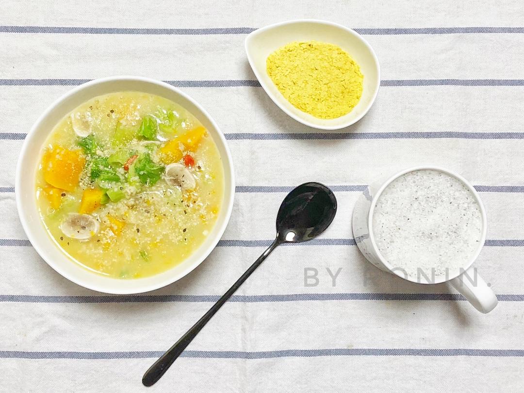 长腿欧尼的低脂早餐