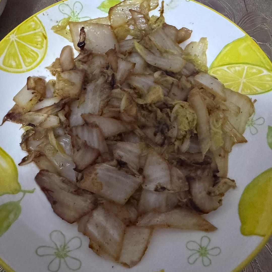食物本身的味道—清炒白菜