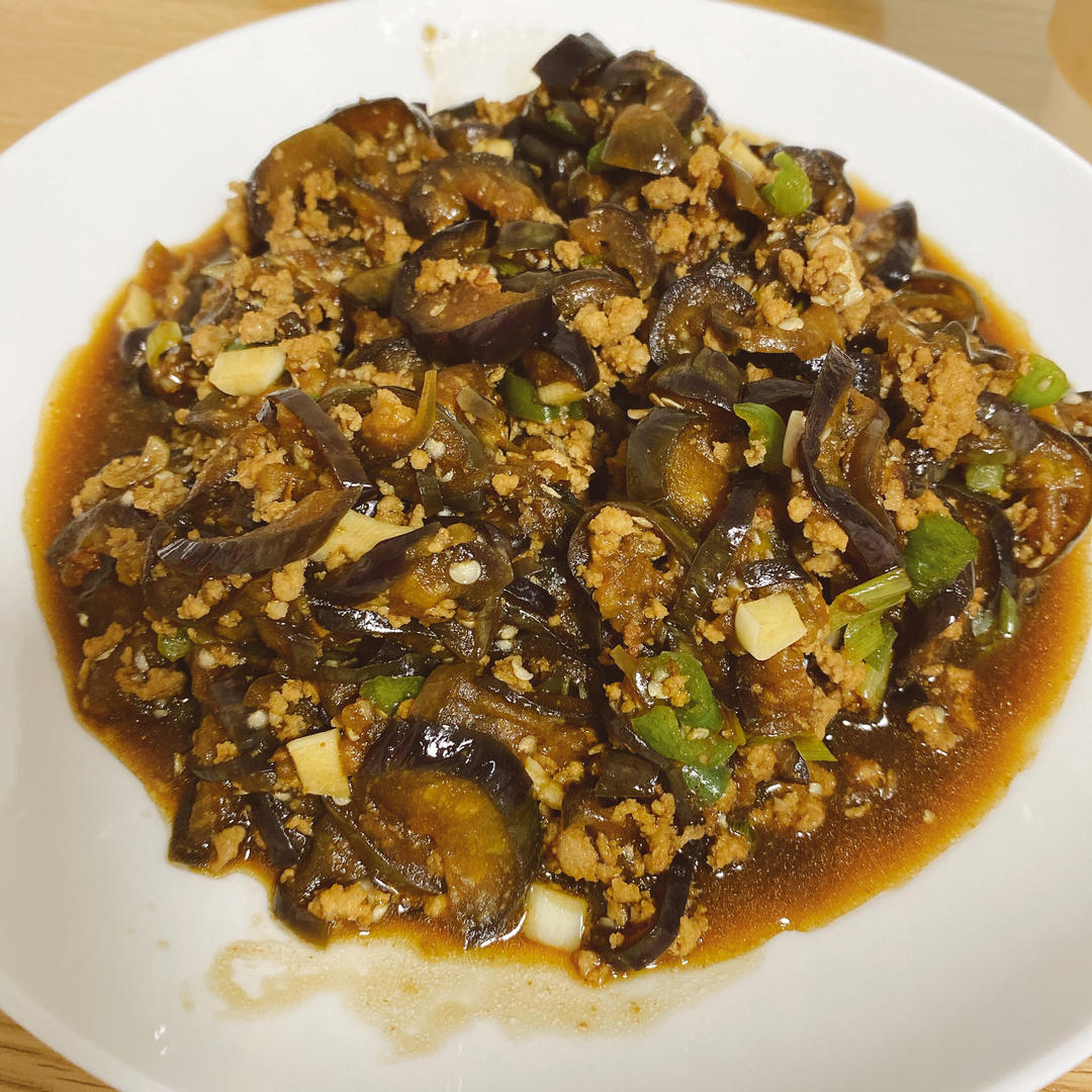 超下饭的烧茄子，少油不油炸