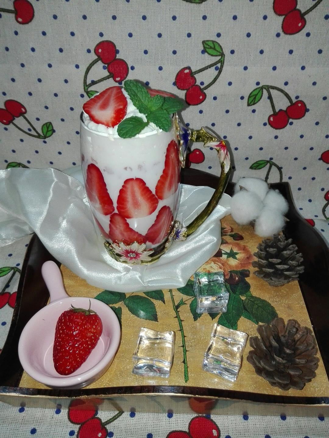 🍓火爆ins的草莓牛奶🥛