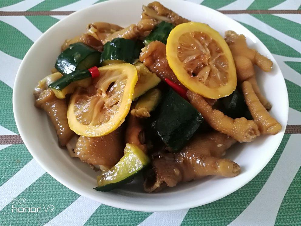 【柠檬酸辣鸡爪】自制超级无敌美味的网红鸡爪