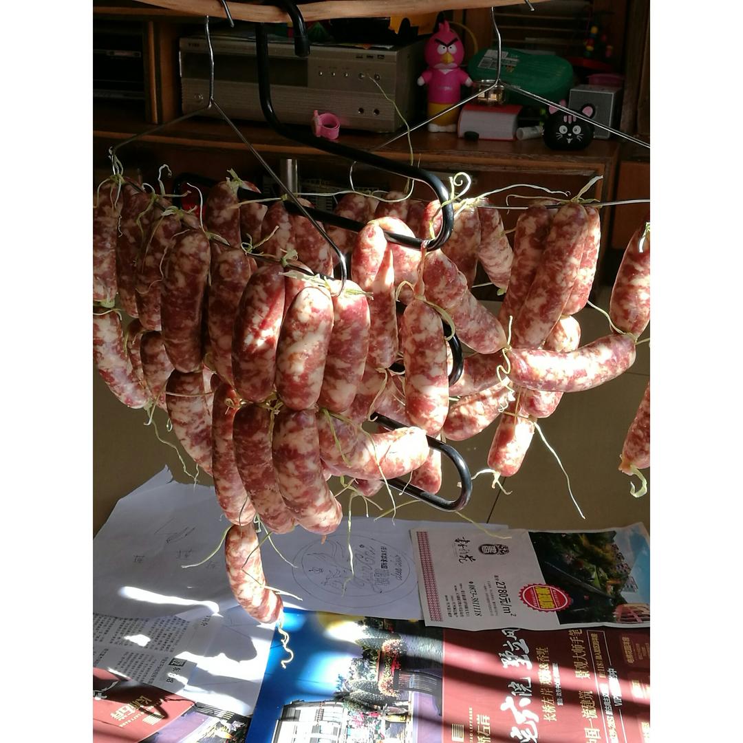 自制广味腊肠