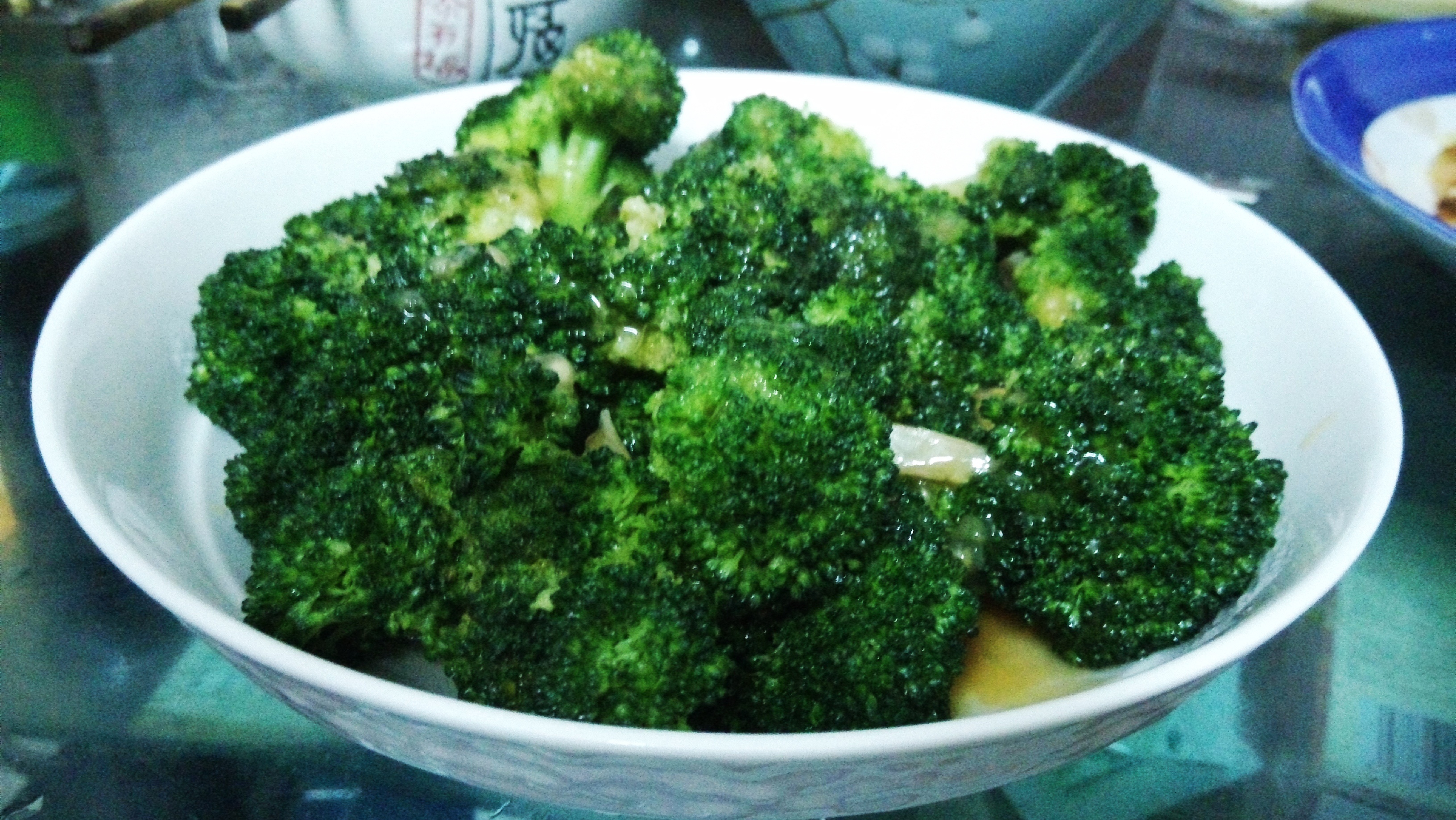 杏鲍菇扣西兰花